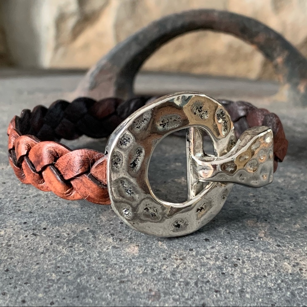 Braided Leather Bracelet